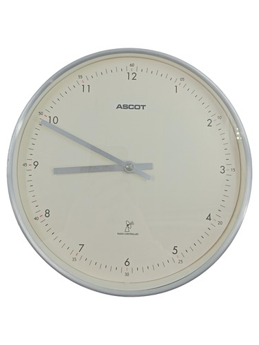 Ascot horloge murale beige - murale,