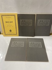 Lot de 5 partitions W. A