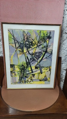 Lithographie maurice elie - maurice,