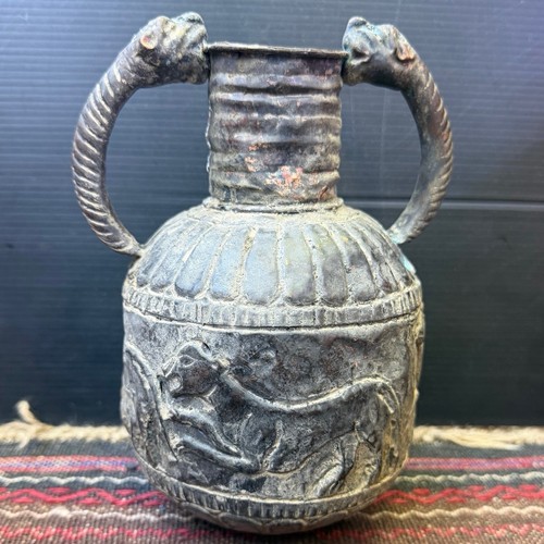 Superbe ancien vase bronze - superbe,