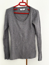 pull femme gris clair