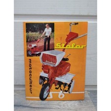 Stafor Motoculteur S6 - Depliant Publicite prospectus 26x34cm - ideal deco