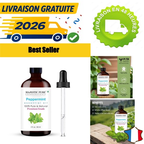 Huile essentielle menthe - essentielle,