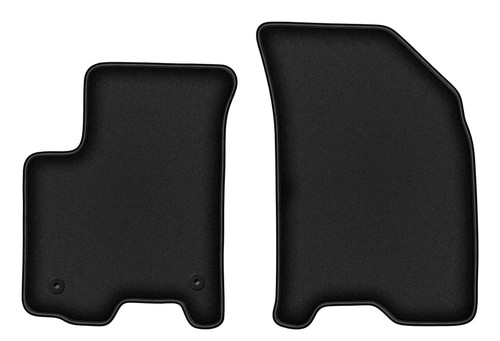 Tapis avant velours noirs