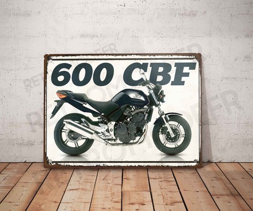 Plaque métal vintage - , honda
