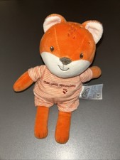 Doudou Peluche renard orange