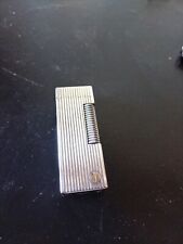 briquet dunhill argent