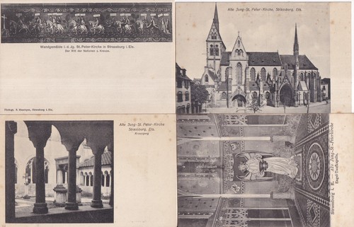 Lot cartes postales - de,