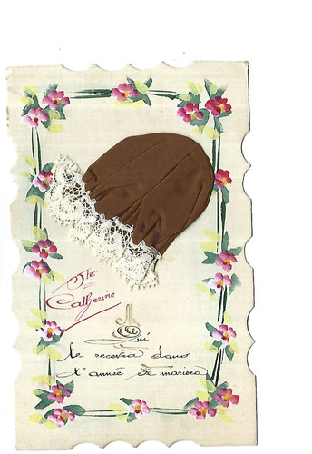 Carte avec bonnet sainte - avec,
