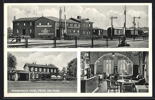 Carte postale pönitz - carte, /