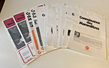 Lot de 12 albums Chocolat