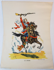 Le Spahi, IMAGE PELLERIN EPINAL, GRAVURE, ILLUSTRATION POUR ENFANT, JOB