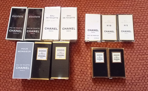 Lot miniatures chanel - 12,