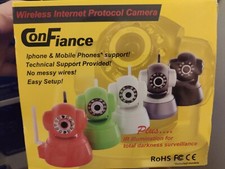 webcam IP Cam blanc avec infrarouge pour vision nocturne