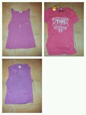  lot tops  jupe pantacourts roses et violet ( 2 art neufs ) ETAM CAMAIEU STK, 36