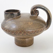 BOUGEOIR VINTAGE 1960 CERAMIQUE GRES ARTS-CERAM GRAND FEU 60S ANNEES 60 RETRO