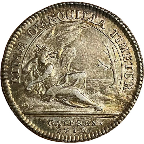 Jeton louis xiv galères - louis,