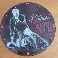 horloge murale johnny Hallyday
