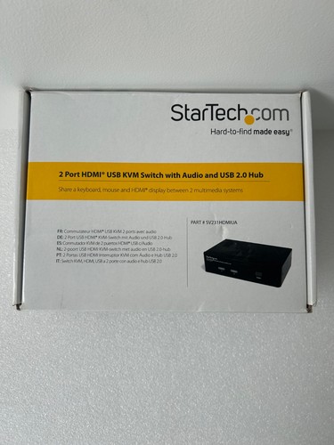 Startech sv231hdmua kvm hdmi - hdmi, 2
