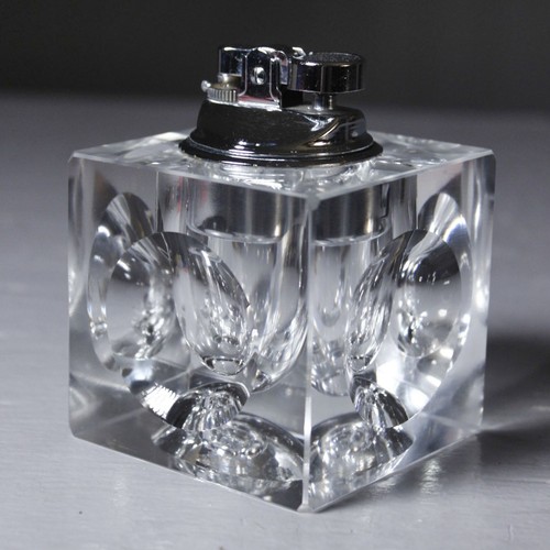 Briquet vintage cristal