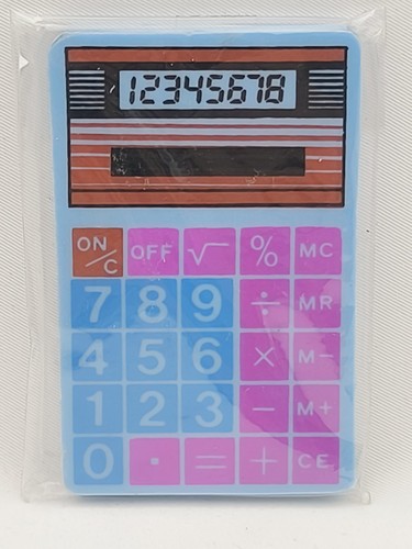 Rare vintage calculator - , eraser