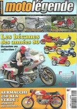 MOTO LEGENDE N°244 BECANES ANNEES 80 / AERMACCHI 250 ALA VERDE / YAM 125 AT2