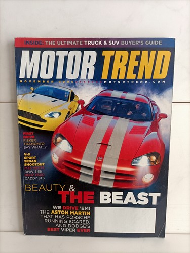Motor trend 2005 viper - trend,