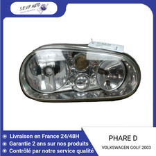🇫🇷 PHARE DROIT VOLKSWAGEN GOLF IV 98-2004 ➤1J1941018F ♻️