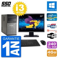 PC Tour Dell 7020 Ecran 22"