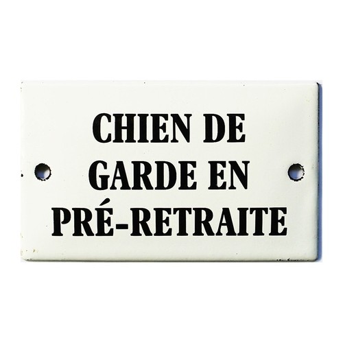 Plaque humoristique