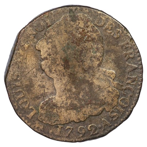 France sols 1792 - 2,