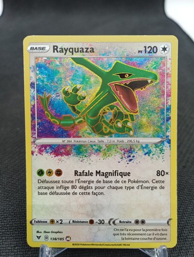 Rayquaza 135 185 - 135/185, carte