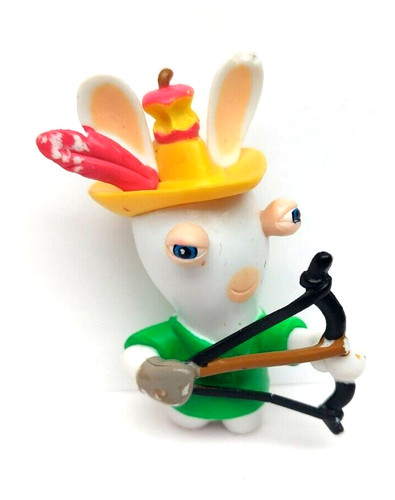 Jouet figurine lapin crétin