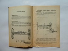 8 pages Brochure Râteau SEVITA no tracteur IH Lanz Fiat SFV Someca Renault Case