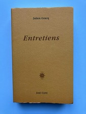 Julien GRACQ " Entretiens "