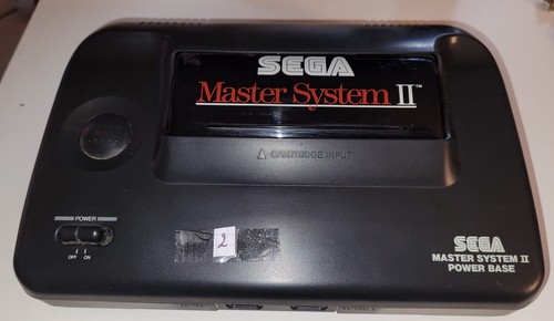 Console sega master - console, ii