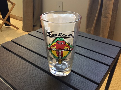 Salsa cycles pint - pint, glass