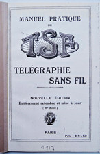 c 1916 CATALOGUE TSF  PERICAUD Appareils réception des signaux horaires & meteo