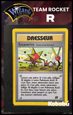 Carte Pokémon Excavatrice 75/82 Edition 2 Team Rocket Wizards 2