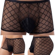 Boxer homme slip transparent