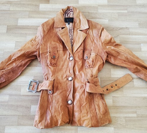 Veste cuir véritable - veste,
