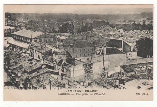 Cpa verdun bombardé - verdun,