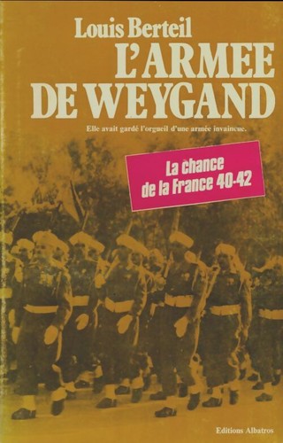 Armée weygand louis - de,