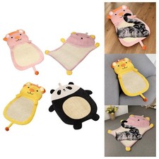 Chat Scratcher Sisal Mat Lounge Bed Hanging Interactive Toy Cat Scratch Mat