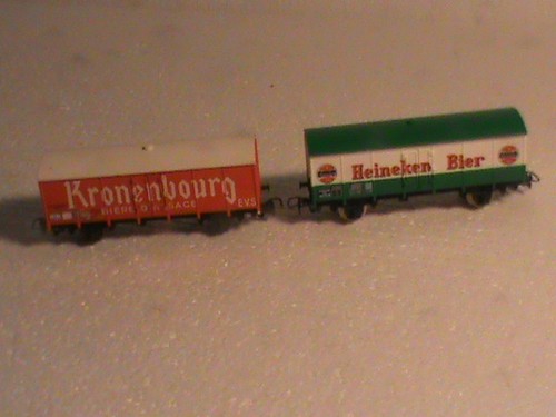 Lot wagons couvert ho - lot,