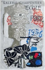 Antoni CLAVE : Galerie Charpentier Ecole de Paris ,  affiche en lithographie 56