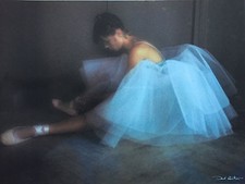 Carte Postale Géante   DAVID  HAMILTON   Femme  Woman  Danse   Format 24x32cm