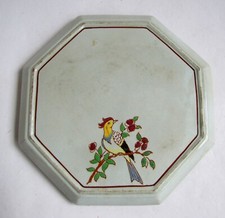 Dessous de Plat Oiseau Émaux De Longwy