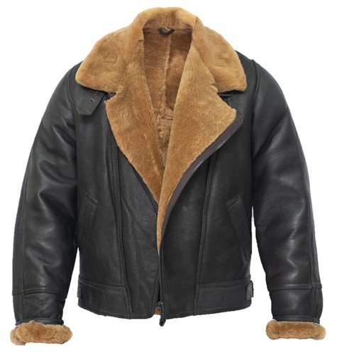 Veste aviateur cuir - en,