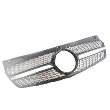 CALANDRE DIAMANT NOIR CHROME MERCEDES VITO + VIANO 2010 A 2014